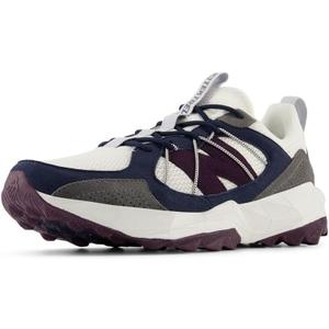 New Balance Men's DynaSoft TEKTREL V1 Suede Trail Running Shoe, Midnight/Sea Salt/Castlerock, 11 W