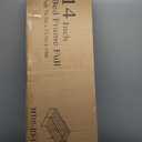 Full Size Bed Frame, 14 Inch Heavy Duty Support 3500 lbs Metal Platform, No Box Spring Needed/Noise Free/Non-Slip/Steel Slat Support/Easy Assembly