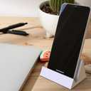 Concrete Phone Stand, Desktop Phone Stand, Multifunctional Stand, Compatible with iPhone 16/15/14/13/12 Smartphones (White)