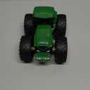 IJIGU Remote Control Tractor Toys, Light Up Farm Monster Trucks Toy for Boys 3, 4, 5, 6, 7 Year Old, 2.4 Ghz RC Tractor Toys, Ideal Christmas, Birthday Gifts for Kids (Green)