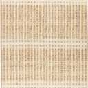Dash and Albert Arbor Machine Washable Area Rug - 2.5' x 8' Runner Neutral Stripe Washable Accent Rug Stain-Resistant, Anti-Slip, High Traffic Kitchen, Mudroom
