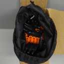 GHB Hex Agility Rings Speed Rings with Carrying Bag 6 Set Portable Hexagon Rings, Agility Ladder for Agility Footwork Training (Orange)