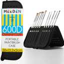MEEDEN Paint Brush Holder, 15 X 11.2 Inch Zippered Paints Brush Case, Organization and Storage Bag for Artist Paints Brush (Brushes NOT Included)
