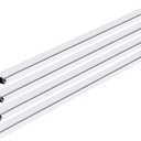 M-D Building Products 14102 5/16 in. x 60 in. x 60 in. White Aluminum Screen Frame Kit