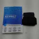 Koprez Plantar Fasciitis Sleeve - Plantar Fasciitis Relief, Plantar Fasciitis Socks, Ankle Compression Sleeve, Ankle Support for Women, Plantar Fasciitis Brace, Ankle Sleeve, Ankle Support Men (Medium, Black)