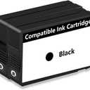 Remanufactured Ink Cartridges Replacement for (Black, 2-Pack)