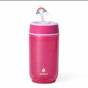 Manna™ Navigator Bottle Plastic with Rainbow Straw Topper