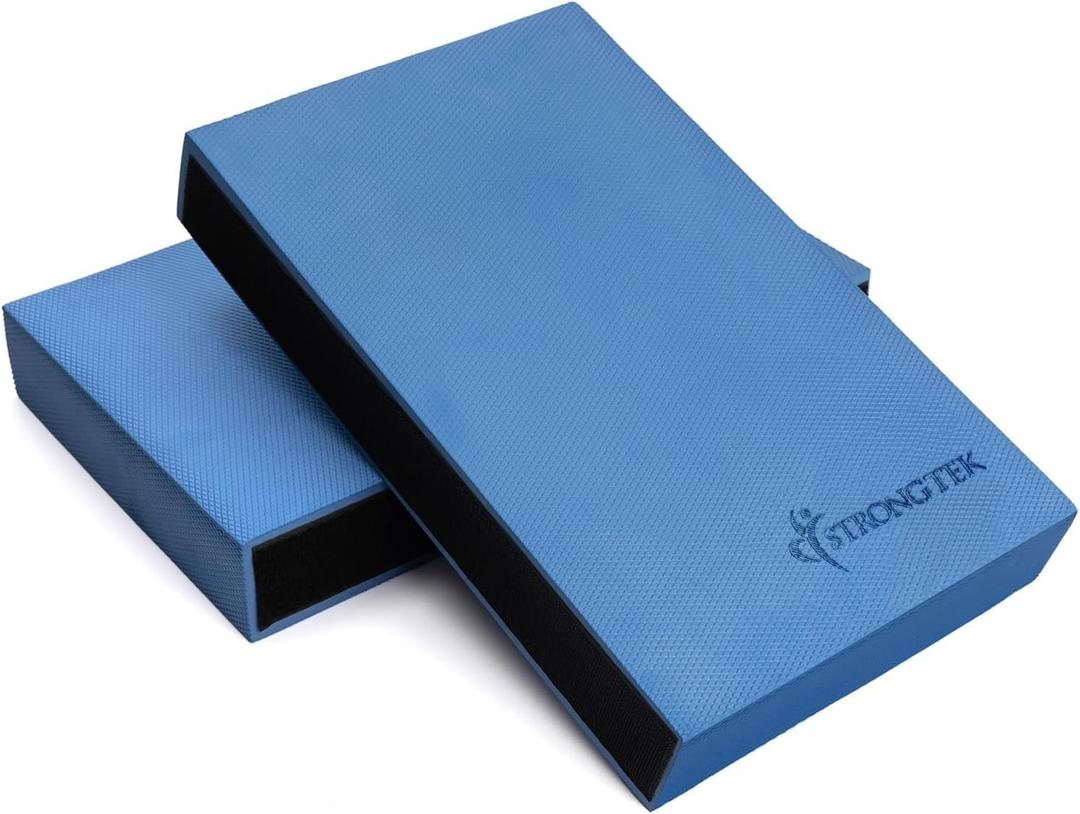 StrongTek 2-in-1 Foam Balance Pad and Kneeling Pad, 15.8 or 19 in Sizes, Extra large