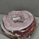 LUCKITTY Plush Christmas Tree Pattern Cat Tunnel Bed Under Christmas Tree with Premium Gold Foil & Hanging Plush Ball, 10-Inch Diameter 3-Ft Wide Round - Divert Cats from Decor Red Color