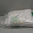 White Bath Towel Set of 6 - 100% Cotton Highly Absorbent Towels for Bathroom, 2 Luxury Bath Towels 650GSM, 2 Hand Towels, 2 Washcloths