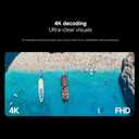 Xiaomi TV Stick 4K (2nd Gen) Streaming Media Player Device Google TV Cast Dolby Vision HDR10+ Atmos Dual Band Wi-Fi 6 with 360° Bluetooth Voice Remote Control
