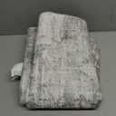 Washable Abstract 2x6 Kitchen Rug: Non-Slip Sink Stove Floor Mat Water-Resistant Entryway Bathroom Carpet Soft Dining Room Bedroom Runner for Family with Elderly Dogs Modern Home Decor(2x6 Light/Grey)