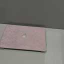 Seorsok Compatible with MacBook Air 13 Inch Case 2022 2021 2020-2018 Release A1932 A2179 M1 A2337, Elegant Leaves Flowers Leather Plastic Hard Shell Case with Keyboard Cover, Purple Blooming Floral