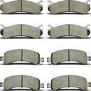 D785 D974 Front Rear Brake Pad Kit For Cadillac Escalade 2002-2006,For Chevrolet Avalanche 1500 2002-2006,For Chevrolet Suburban 1500 2002-2006,For Chevrolet Tahoe 2002-2006,For GMC Yukon 2002-2006