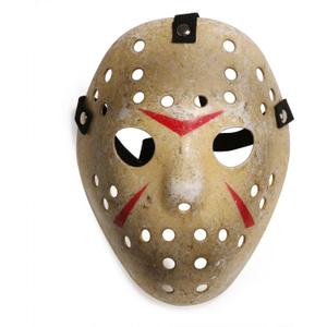 CASA CLAUSI Costume Mask Kid Mask for 3 to 8 Years Old Kids Cosplay Halloween Prop Hockey Party Yellow