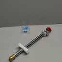 SUNGATOR Frost Free Sillcock, 12" Push Fit Anti-Siphon Hydrant, 3/4-Inch Hose Bibb x 1/2-Inch Push Adapter, No Lead Brass Valve, with 1 Disconnect Clip and 1 Sealing Tape