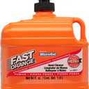 Fast Orange Permatex 25217 Pumice Lotion, Heavy Duty Hand Cleaner, Natural Citrus Scent, Waterless Cleaner For Mechanics, Strong Grease Fighter, 1/2 Gallon, Orange, 64 Fl Oz (Pack of 1)
