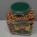 Utz Sourdough Specials Pretzels, Original, 63 oz. Barrel, Classic Pretzel Knot with Rich Sourdough Flavor, Resealable Container, Tasty Party Snack with Zero Cholesterol (63 Ounce (Pack of 1), BBD APR 20/2026