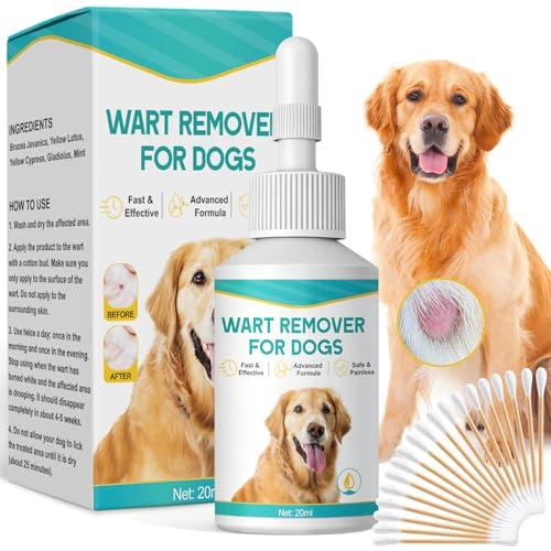Xtrumjll Dog Wart Remover, 20ml Skin Tag Removal for Dogs, Natural Dog tag Removal Treatment, Safe for Dogs, Fast-Acting, Gentle & Pain-Free