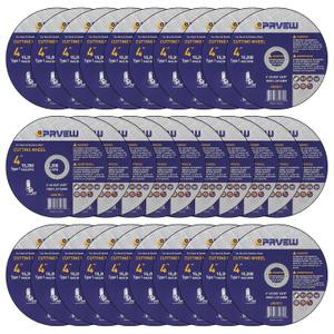 30-Pack 4 Inch Cut Off Wheels,4"x0.045"x5/8" Quality Cutting Disc, Metal & Stainless Steel Aggressive Cutting Wheel for Angle Grinder, General Purpose Metal Cut-Off Wheel