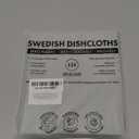 SUPERSCANDI 10 Pack Swedish Dishcloths for Kitchen - 100% Biodegradable & Compostable Reusable Paper Towels Washable, Food-Safe & Without Plastic - Dish Rags Suitable for Any Surface, Grey