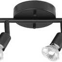 Globe Electric 59354 Payton 4-Light Track Lighting, Matte Black