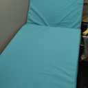 Summsun Chaise Lounge Cushions Outdoor Set of 2 - Waterproof and Fade Resistant Sun Lounger Replacement Cushions - Patio Lounger Pads with Removable Cover for Pool, Deck, Lawn, 80 x 26 x 3 Inch, Teal