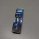 Philips Sonicare C3 Two-in-One - Genuine Replacement Electric Toothbrush Heads, Black, 4 Pack One Year Supply, HX9044/95