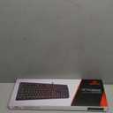 Redragon K521 Upgrade Rainbow LED Gaming Keyboard, 104 Keys Wired Mechanical Feeling Keyboard with Multimedia Keys, One-Touch Backlit, Anti-Ghosting, Compatible with PC, Mac, PS4/5, Xbox (Black)