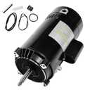 UST1202 Swimming Pool Pump Motor, 2 HP 115/230V Round Flange, Compatible with Hayward Super, Super II, Max Flow, Northstar & Jacuzzi Magnum Pump