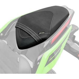 Motorcycle Passenger Seat for Kawasaki Ninja400 Z400 2018 2019 2020 2021 2022 2023 2024 2025 2026 Ninja Z 400 Rear Pillion Solo Cushion Pad Set (Tail-Black)