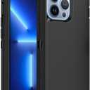 Case for iPhone 13 Pro Max, Heavy-Duty Tough Rugged Shockproof Drop Protective Cover Phone Cases, Black