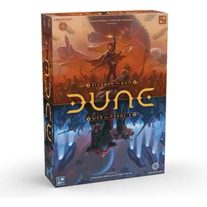 CMON Dune: War for Arrakis Board Game CORE Box - Tabletop Miniatures Strategy Game with Asymmetric Gameplay for Kids and Adults, Ages 14+, 1-4 Players, 120 Minute Playtime