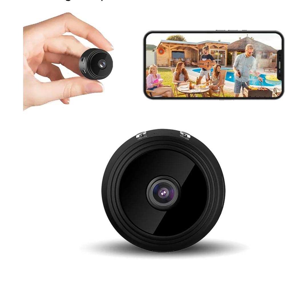 Hidden Camera - Spy Cameras - Nanny Cam - WiFi Wireless Cam - 1080P HD Small Camera with Motion Detection and Night Vision，Security Cameras for Home/Office/Baby Monitoring