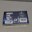 7/16-20 Lug Nuts, 20 PCS Chrome Closed End Bulge Acorn Wheel Lug Nut 1.38" Long fit Corvette Camaro Chevelle SS Pontiac Olds