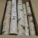 12 Pack Birch Logs for Fireplace Decor - Natural Decorative Birch Wood Branches (1.6"-2.4" Dia. x 16.5" Long) for DIY Crafts, Home Decor, and Fire Pit