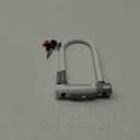 Kryptonite Kryptolok Mini-7 Bike U-Lock, Heavy Duty Anti-Theft Bicycle U Lock, 12.7mm Shackle with Mounting Bracket and Keys, High Security Lock for Bicycles Scooters (White)
