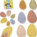 Fidget Toys Sensory Stone for Kids Adults - 6PCS Worry Stone for Autism Kids Calming Down - Fidget Stress Toys for Anxiety Relief - Small Students Prizes Fidget Toys - Christmas Stocking Stuffers