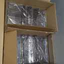 mDesign Plastic Stackable Closet Storage Organizer Bins with Pull Out Drawer for Cabinet, Desk, Shelf, Cupboard, or Dresser Organization - Lumiere Collection - 2 Pack - Clear