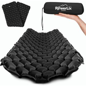 POWERLIX Ultralight Sleeping Pad for Camping with Inflating Bag Compact Lightweight Camping Mat, Outdoor Backpacking Hiking Traveling Airpad Air Mattress Sleeping Mat