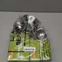 Honeydak 12 Set Stainless Steel Ice Cream Bowl with Forks Serving Dessert Cup Sauce Bowls Dish Metal Dessert Glasses Salad Holder Round Footed Yogurt Snack Candy Cups for Fruit Pudding(4.2 Inch)