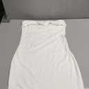 Imily Bela Womens Strapless Bodycon Dresses Ribbed Knit Wedding Guest Dress Mini Skirts Going Out Tube Top Summer 2025 Size S-M