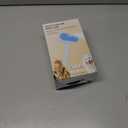 Pet Steam Brush for Dog & Cat - 3-in-1 Steam Grooming Brush for Shedding & Hair Removal - Self Cleaning Spray Comb with Mist for Long Haired Pets - Includes 1*Waterless Shampoo, Blue.