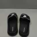 Vizari Adult Soccer Slide Sandals for Comfort and Convenience | Adult Sandals for Post-Game Recovery | Enjoy Casual Wear and Lightweight Feel with Men Flip Flops and Women Sandal (9, Black)