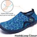 Racqua Boy's Girl's Kids Water Shoes Barefoot Swim Quick Dry Lightweight Sport Aqua Shoes(Little Kid/Big Kid)