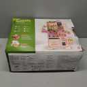 33.8IN - 70PCS Kids Kitchen Playset with Sound & Light - Cooking Stove with Steam, Play Sink and Toy Kitchen Accessories - Pretend Kitchen Play Food Toys for Kids Boys Girls - Toddler Play Kitchen Set (Pink)