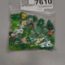 50 Pcs Mini Valentine's Day Gnome Figurine Heart Miniature Resin Gnomes Decor Tiny Dwarf Gnomes Gifts for Women Anniversary Bride Show Wedding Decorations Garden Ornament to Hide