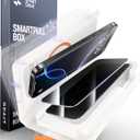 SMARTDEVIL 2 Pack for iPhone 16 Pro Max Privacy Screen Protector, Military Grade Shatterproof, 9H Hardness, Anti-Spy Tempered Glass, Fast & Easy Instlltion, Case Friendly