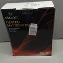 Heated Mattress Pad Queen Size Quilted Zone Heating Electric Bed Warmer Luxury Comfort Heat Mattress Pad Cover Dual Controller10 Heat Setting | 1-12 Hours Auto Shut Off | with 8-21 Inch Deep Pocket