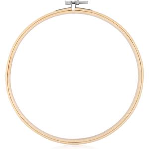 Embroidery Hoop, KISSBUTY 7.9 inch/ 20cm Bamboo Embroidery Hoop Round Bamboo Circle Cross Stitch Hoop Ring for Art Craft Handy Sewing (1)